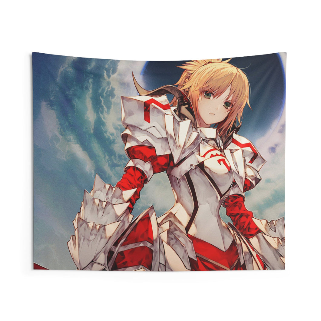 Fate/Apocrypha Saber Of Red Indoor Wall Tapestry
