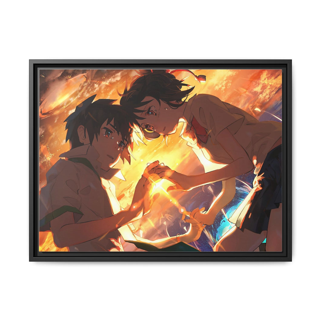 Your Name. Canvas Framed Art Print