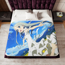 Load image into Gallery viewer, Anohana Sherpa Blanket
