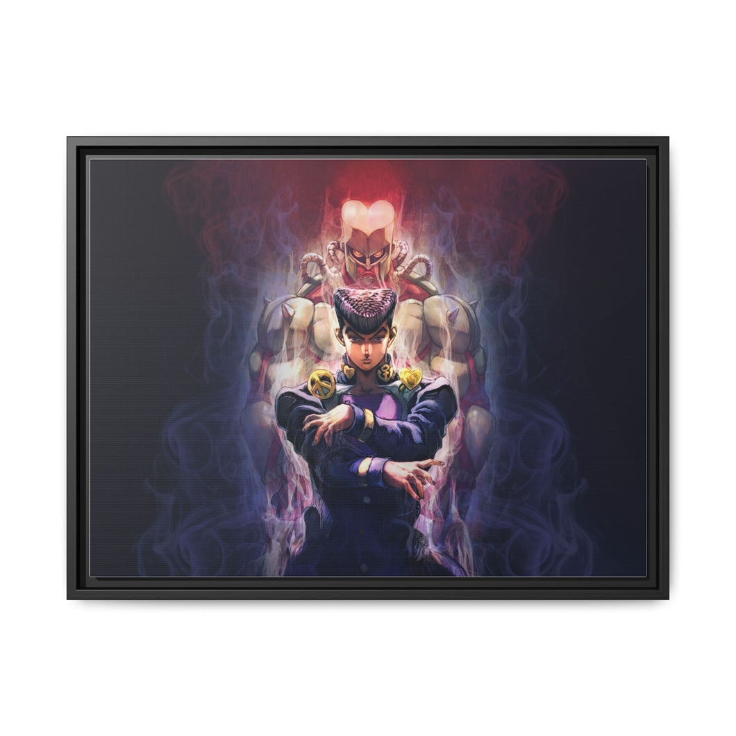 Anime Jojo's Bizarre Adventure Canvas Framed Art Print