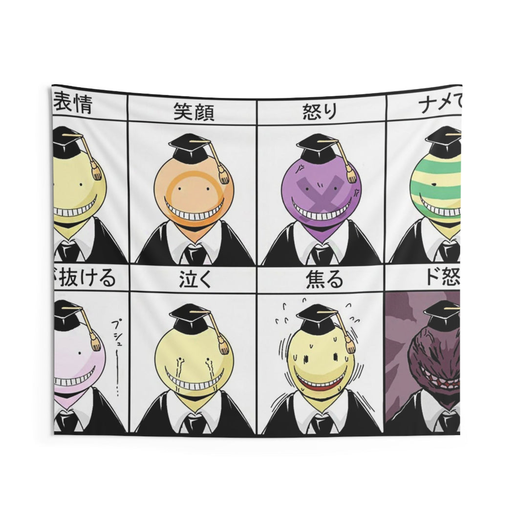 Assassination Classroom Indoor Wall Tapestry