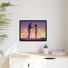 Load image into Gallery viewer, Kimi no na wa Canvas Framed Art Print
