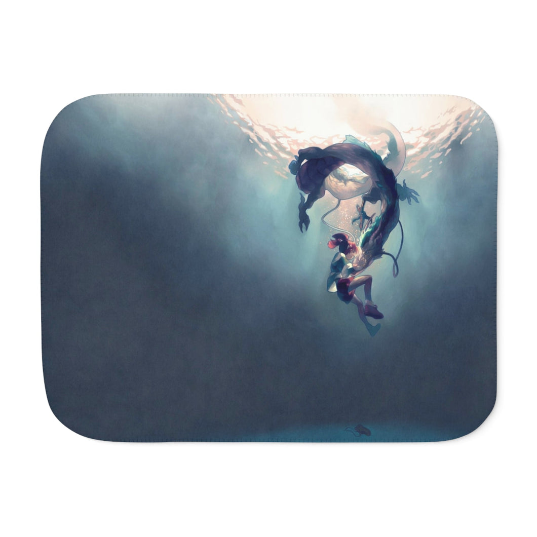 Anime Spirited Away Sherpa Blanket