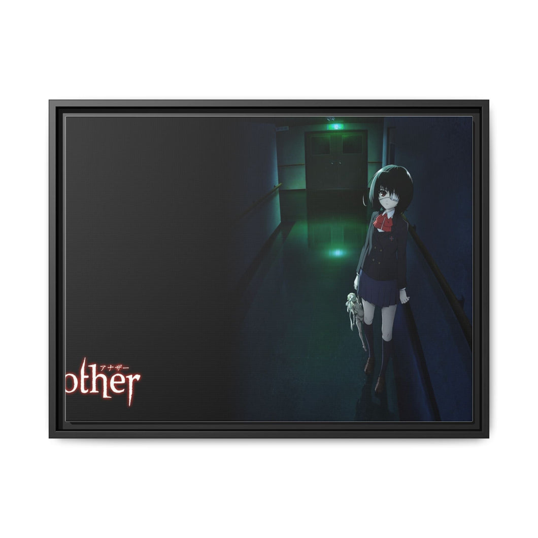 Anime Another Canvas Framed Art Print