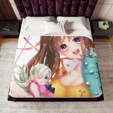 Load image into Gallery viewer, The Seven Deadly Sins Diane, Elizabeth Liones Sherpa Blanket
