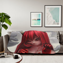 Load image into Gallery viewer, Anime Elfen Lied Sherpa Blanket
