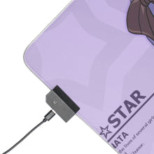 Load image into Gallery viewer, Lucky Star Konata Izumi, Kagami Hiiragi RGB LED Mouse Pad (Desk Mat)
