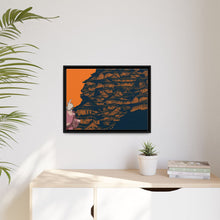Load image into Gallery viewer, Anime Samurai Champloo Canvas Framed Art Print
