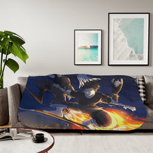Load image into Gallery viewer, Fire Force Sherpa Blanket
