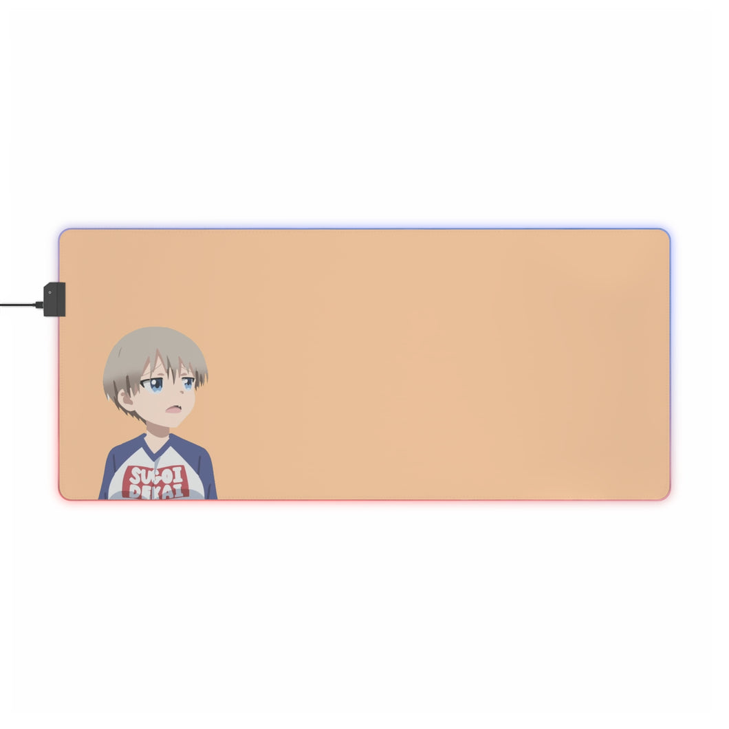 Uzaki-chan Wants to Hang Out! RGB LED Mouse Pad (Desk Mat)