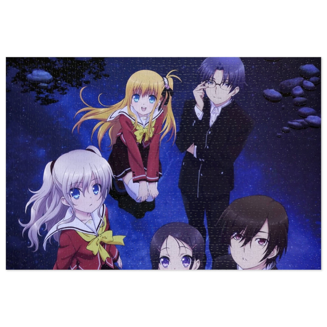 Charlotte Nao Tomori, Ayumi Otosaka, Joujirou Takajou, Yusa Kurobane Jigsaw Puzzle