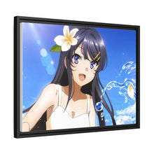 Load image into Gallery viewer, Rascal Does Not Dream Of Bunny Girl Senpai Canvas Framed Art Print
