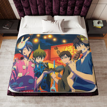 Load image into Gallery viewer, Ao No Exorcist Sherpa Blanket
