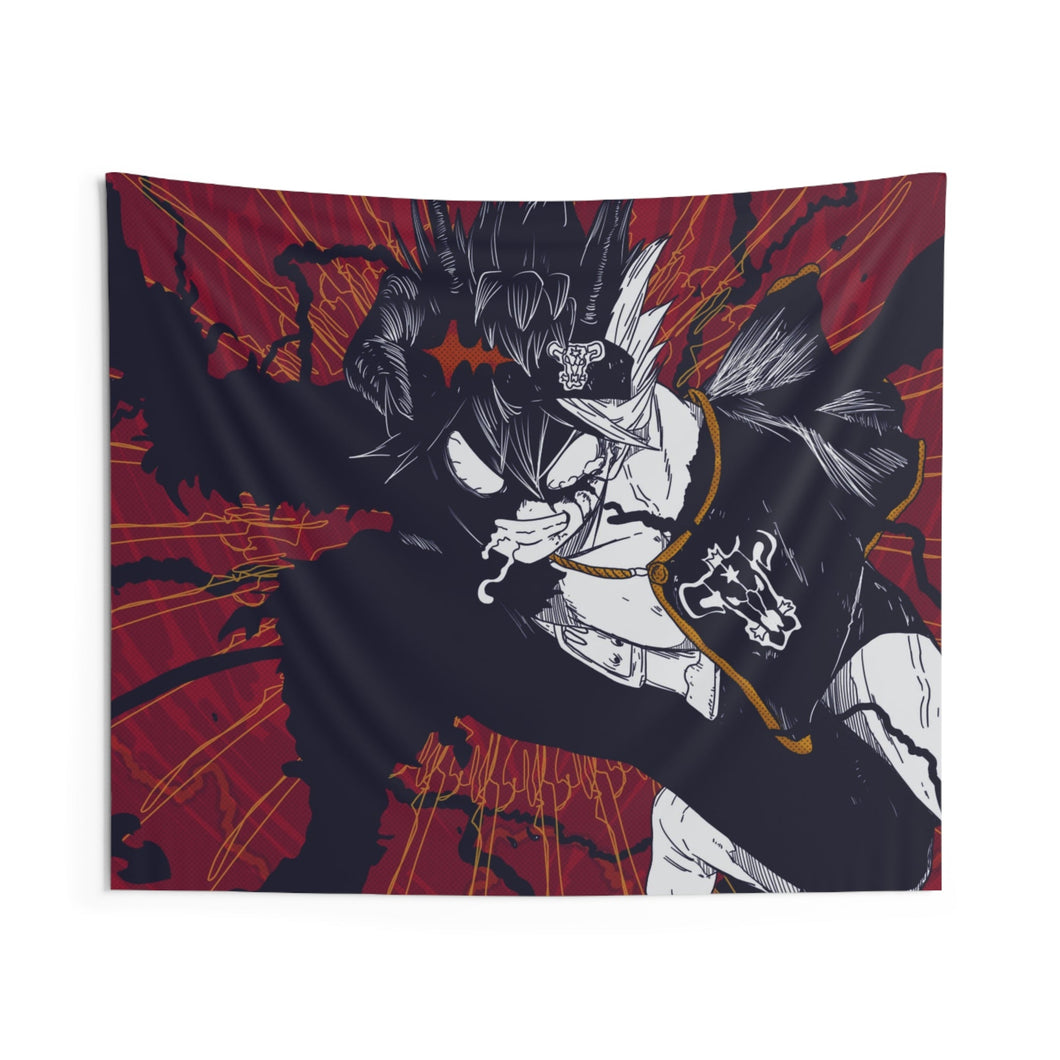 Black Clover Asta Indoor Wall Tapestry