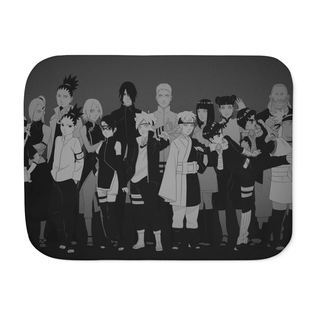 Anime Borutor Sherpa Blanket