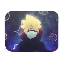 Load image into Gallery viewer, Anime Boruto Sherpa Blanket

