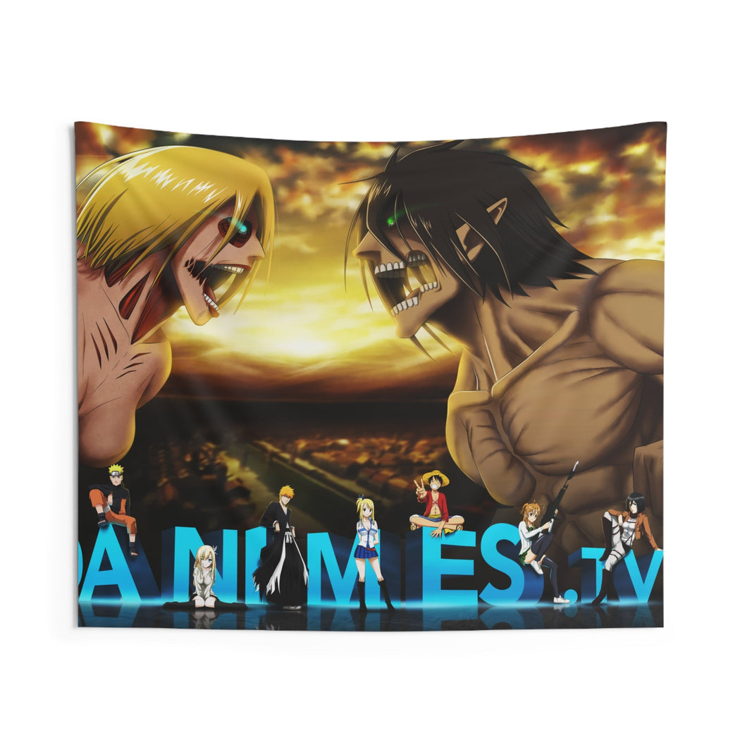 Anime Attack On Titan Indoor Wall Tapestry