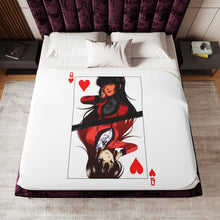 Load image into Gallery viewer, Kakegurui Yumeko Jabami Sherpa Blanket
