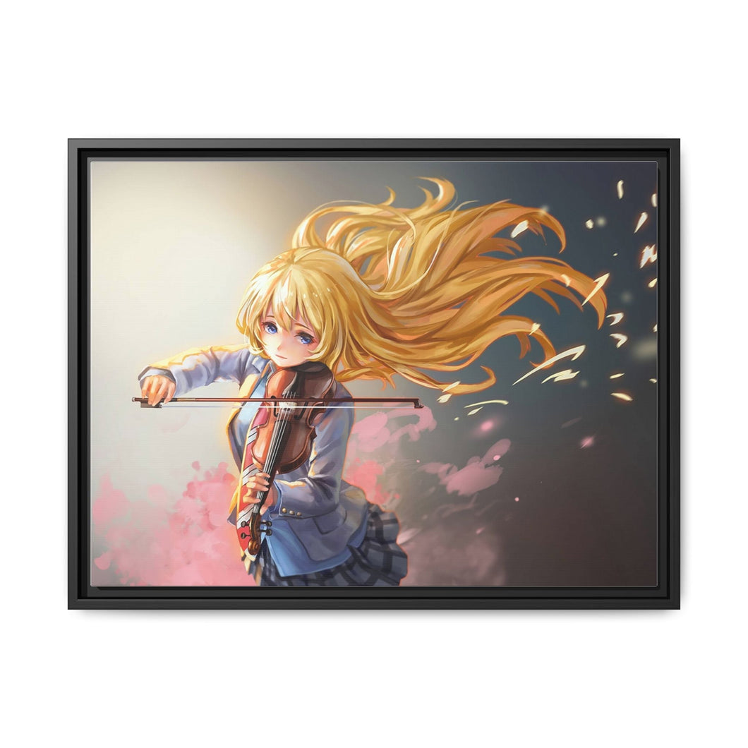 Anime Your Lie in April Canvas Framed Art Print