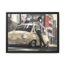 Load image into Gallery viewer, Anime Chainsaw Man Canvas Framed Art Print
