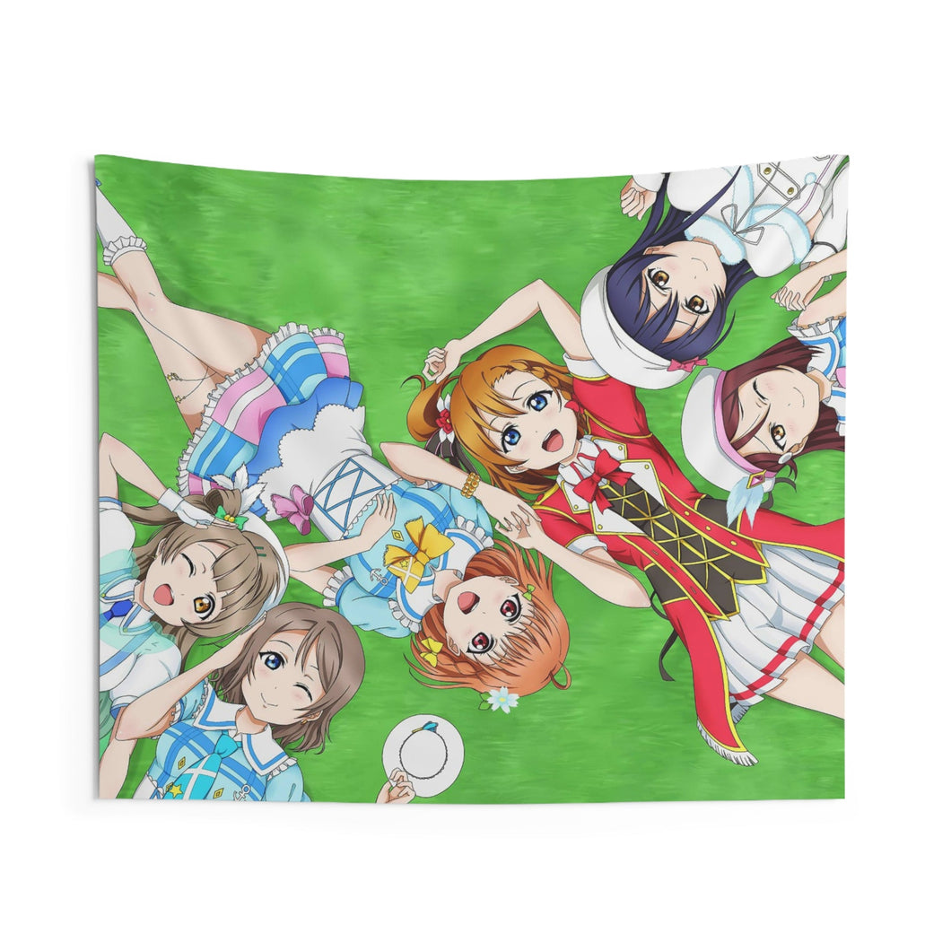 Love Live! Kotori Minami, Umi Sonoda, Honoka Kousaka Indoor Wall Tapestry