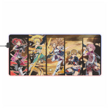 Load image into Gallery viewer, Memory Defrag - Fatal Bullet Banner RGB LED Mouse Pad (Desk Mat)
