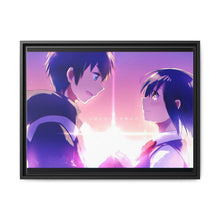 Load image into Gallery viewer, Your Name. Canvas Framed Art Print
