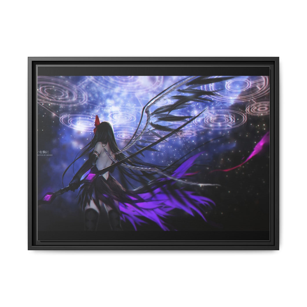 Anime Puella Magi Madoka Magica Canvas Framed Art Print
