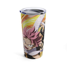 Load image into Gallery viewer, Fairy Tail Natsu Dragneel, Erza Scarlet Tumbler 20oz
