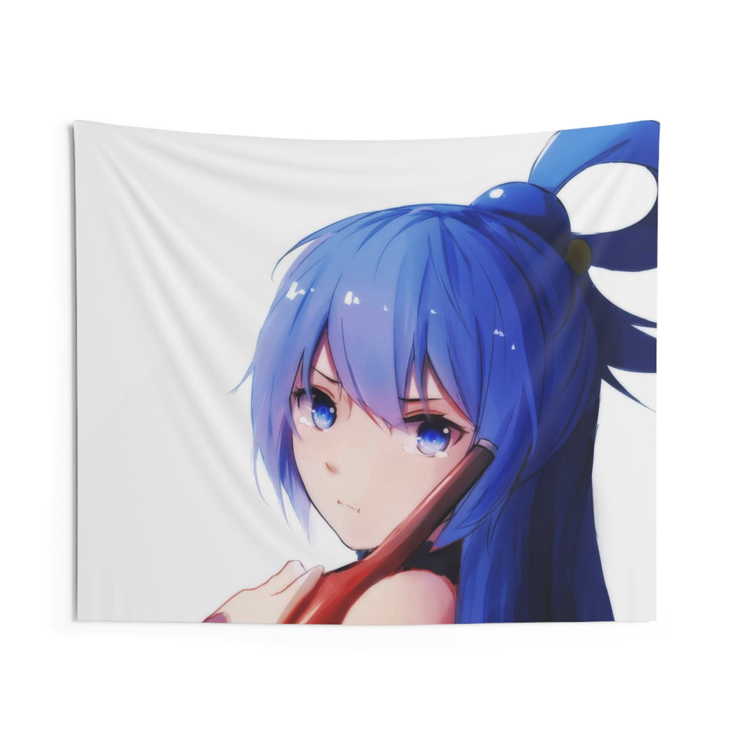 Aqua Indoor Wall Tapestry