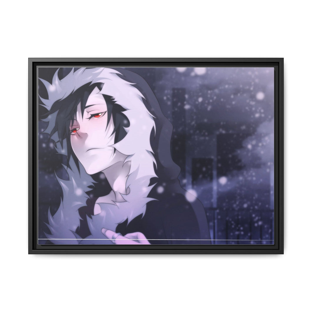 Durarara!! Izaya Orihara Canvas Framed Art Print