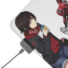 Load image into Gallery viewer, White Rose RGB LED Mouse Pad (Desk Mat)
