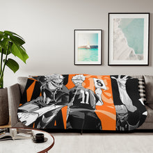 Load image into Gallery viewer, Tsukishima Kei Sherpa Blanket
