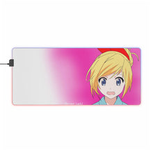 Load image into Gallery viewer, Nisekoi Chitoge Kirisaki RGB LED Mouse Pad (Desk Mat)
