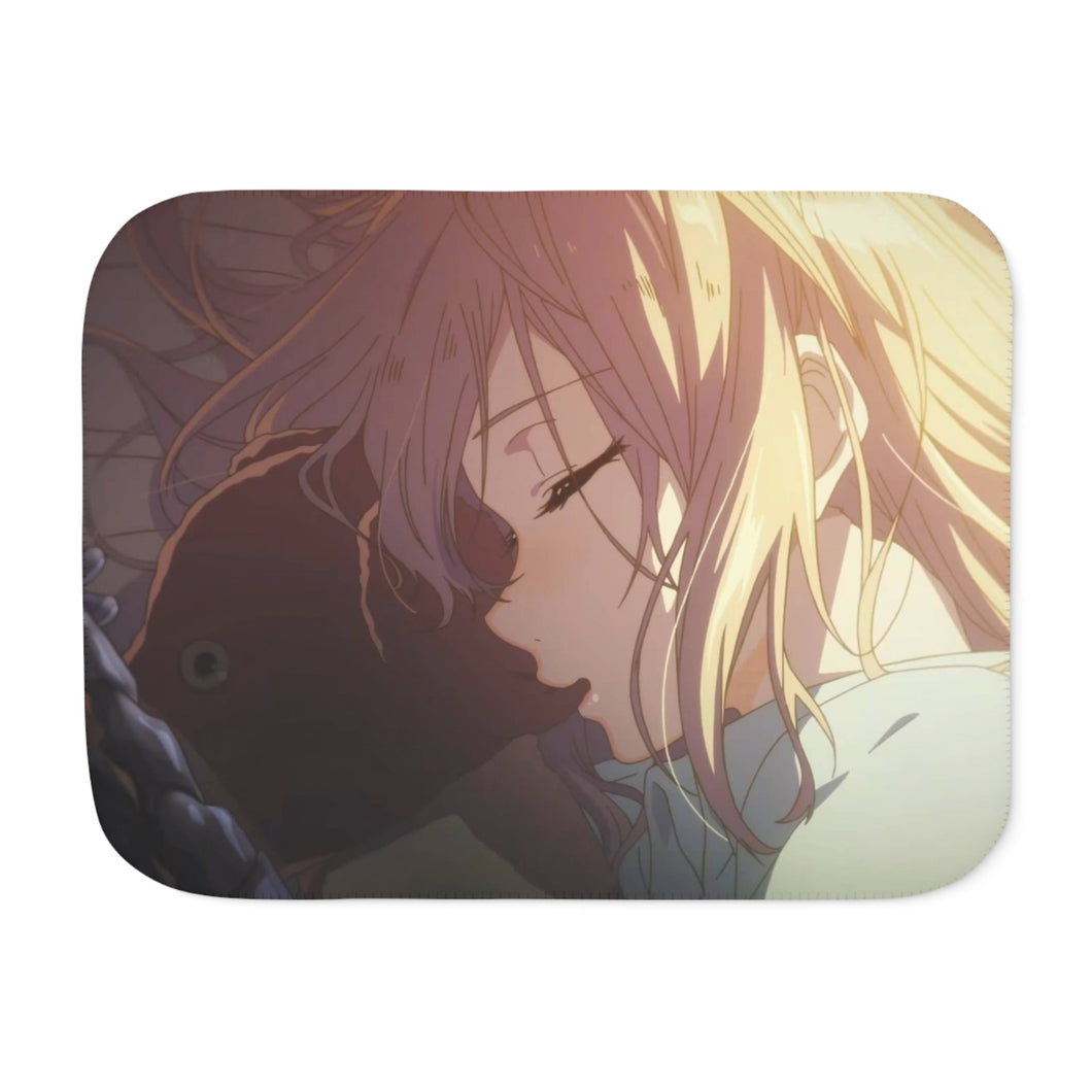 Anime Violet Evergardenr Sherpa Blanket