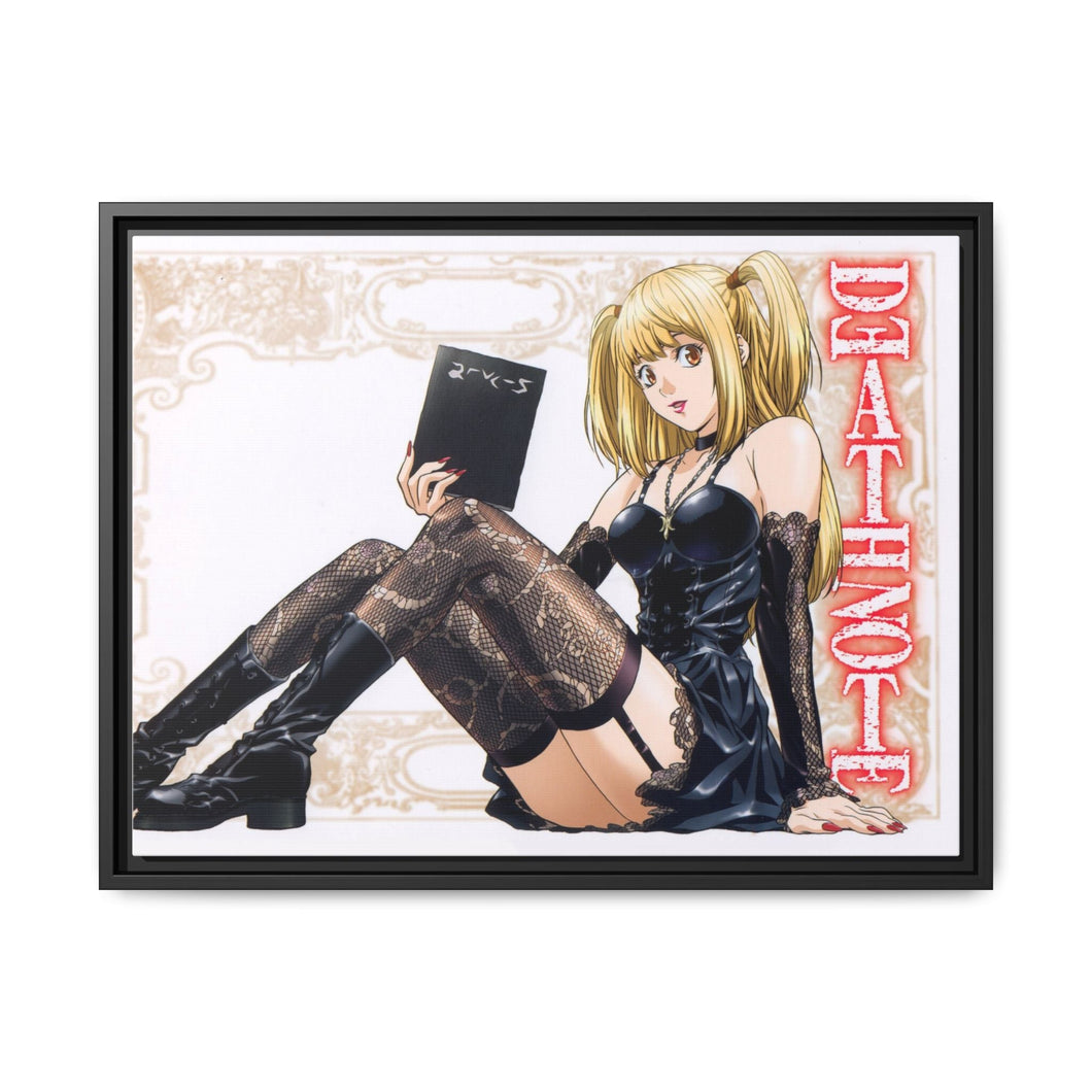 Amane Misa Canvas Framed Art Print