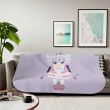 Load image into Gallery viewer, Anime Miss Kobayashi&#39;s Dragon Maid Sherpa Blanket
