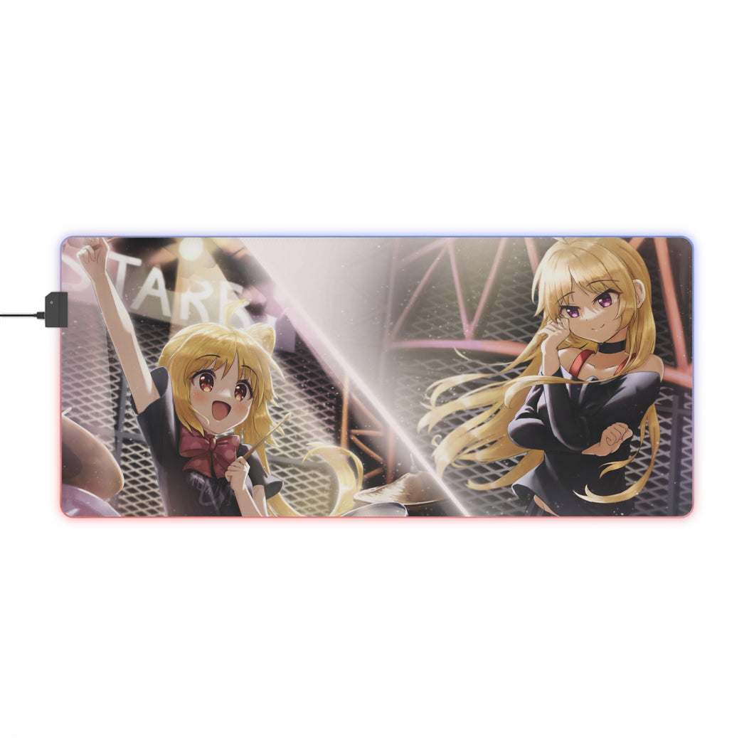 Bocchi the Rock RGB LED Mouse Pad (Desk Mat)