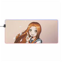 Load image into Gallery viewer, Karakai Jouzu No Takagi-san RGB LED Mouse Pad (Desk Mat)
