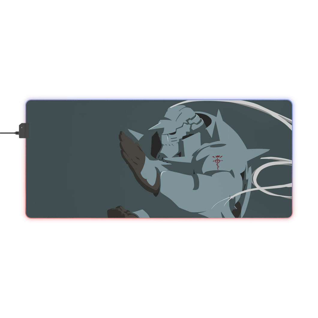 The fullmetal alchemists brother RGB LED Mouse Pad (Desk Mat)