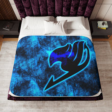 Load image into Gallery viewer, Anime Fairy Tail Sherpa Blanket
