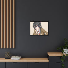 Load image into Gallery viewer, Rascal Does Not Dream Of Bunny Girl Senpai Canvas Framed Art Print
