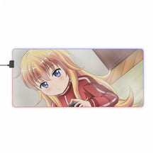Load image into Gallery viewer, Anime Gabriel DropOut RGB LED Mouse Pad (Desk Mat)
