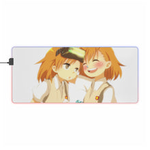 Load image into Gallery viewer, A Certain Scientific Railgun Mikoto Misaka RGB LED Mouse Pad (Desk Mat)
