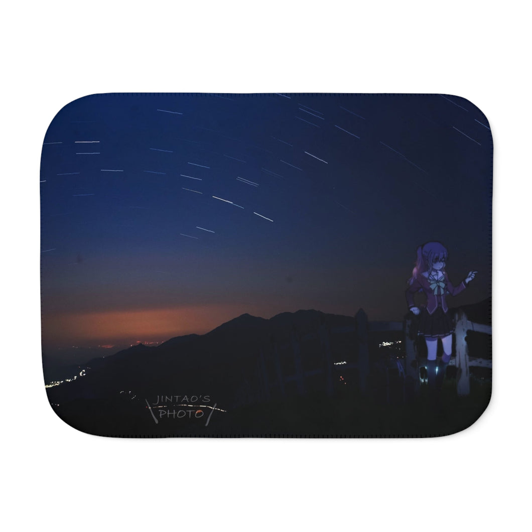 Anime Charlotte Sherpa Blanket