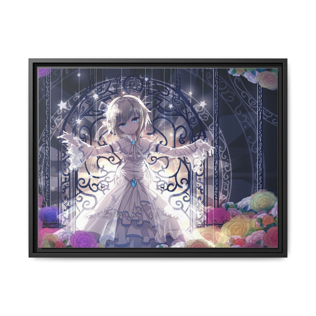 Anime Touhou Canvas Framed Art Print