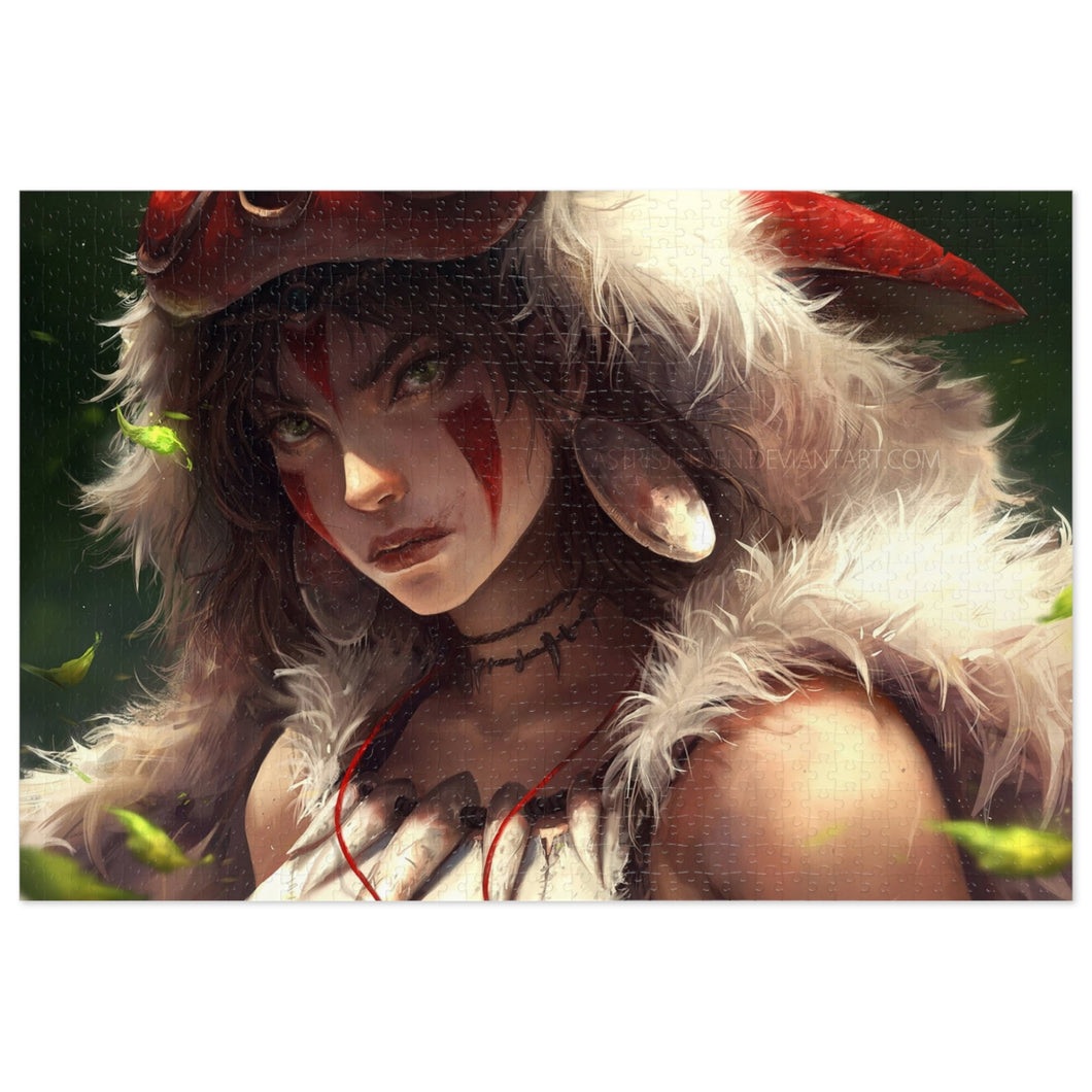 Anime Princess Mononoke Jigsaw Puzzle