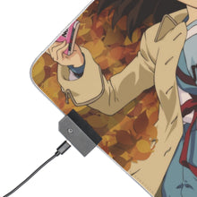 Load image into Gallery viewer, The Melancholy Of Haruhi Suzumiya RGB LED Mouse Pad (Desk Mat)
