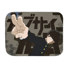 Load image into Gallery viewer, Mob Psycho 100 Shigeo Kageyama Sherpa Blanket

