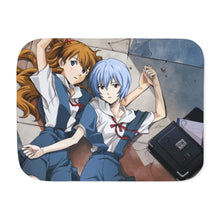 Load image into Gallery viewer, Anime Neon Genesis Evangelion Sherpa Blanket
